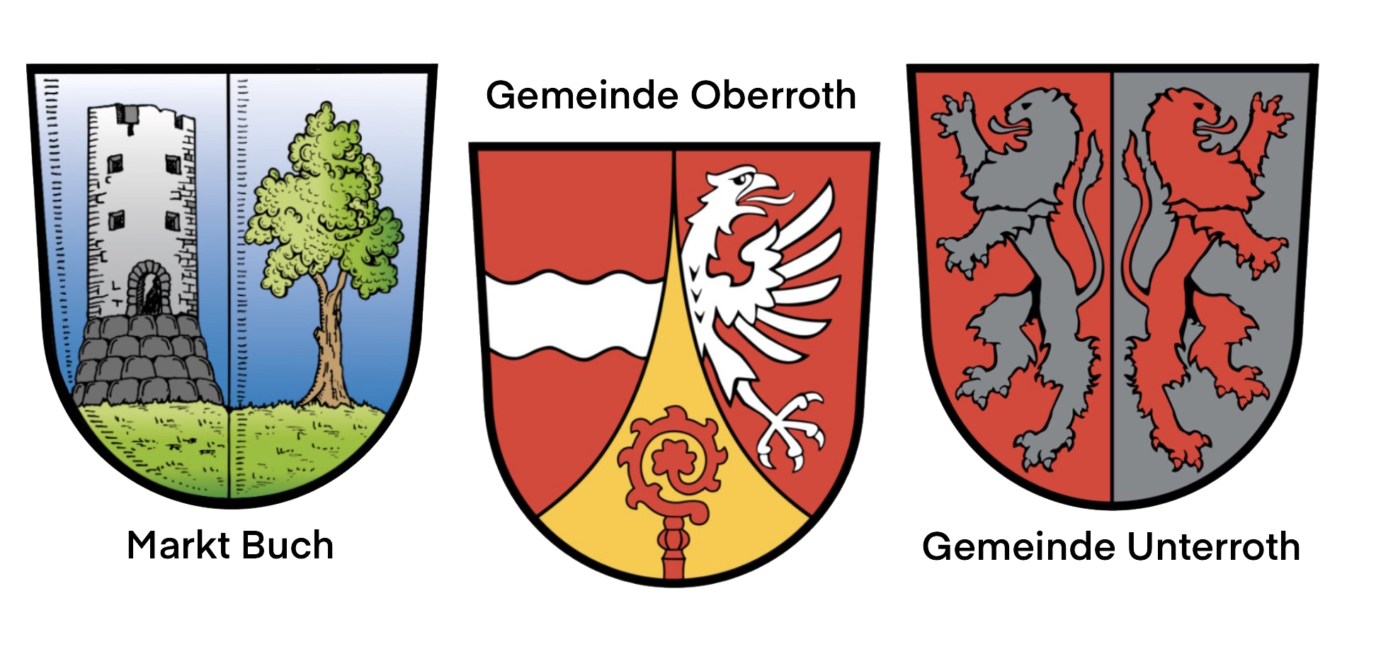Wappen der VG-Mitgliedsgemeinden