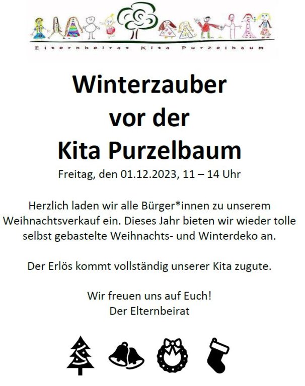 Winterzauber 2023 EB Kita Purzelbaum